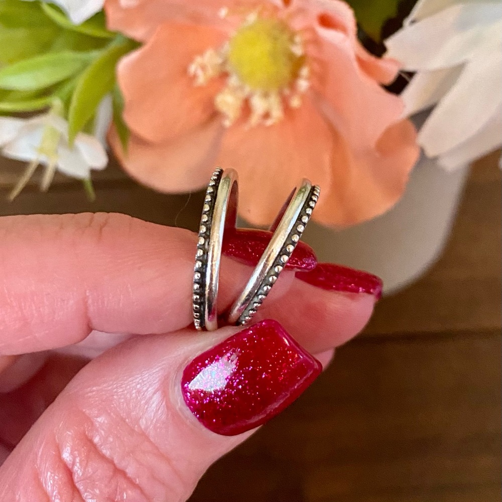 *SOLD* Sterling Stacking Rings🌻 - Picture 3 of 8